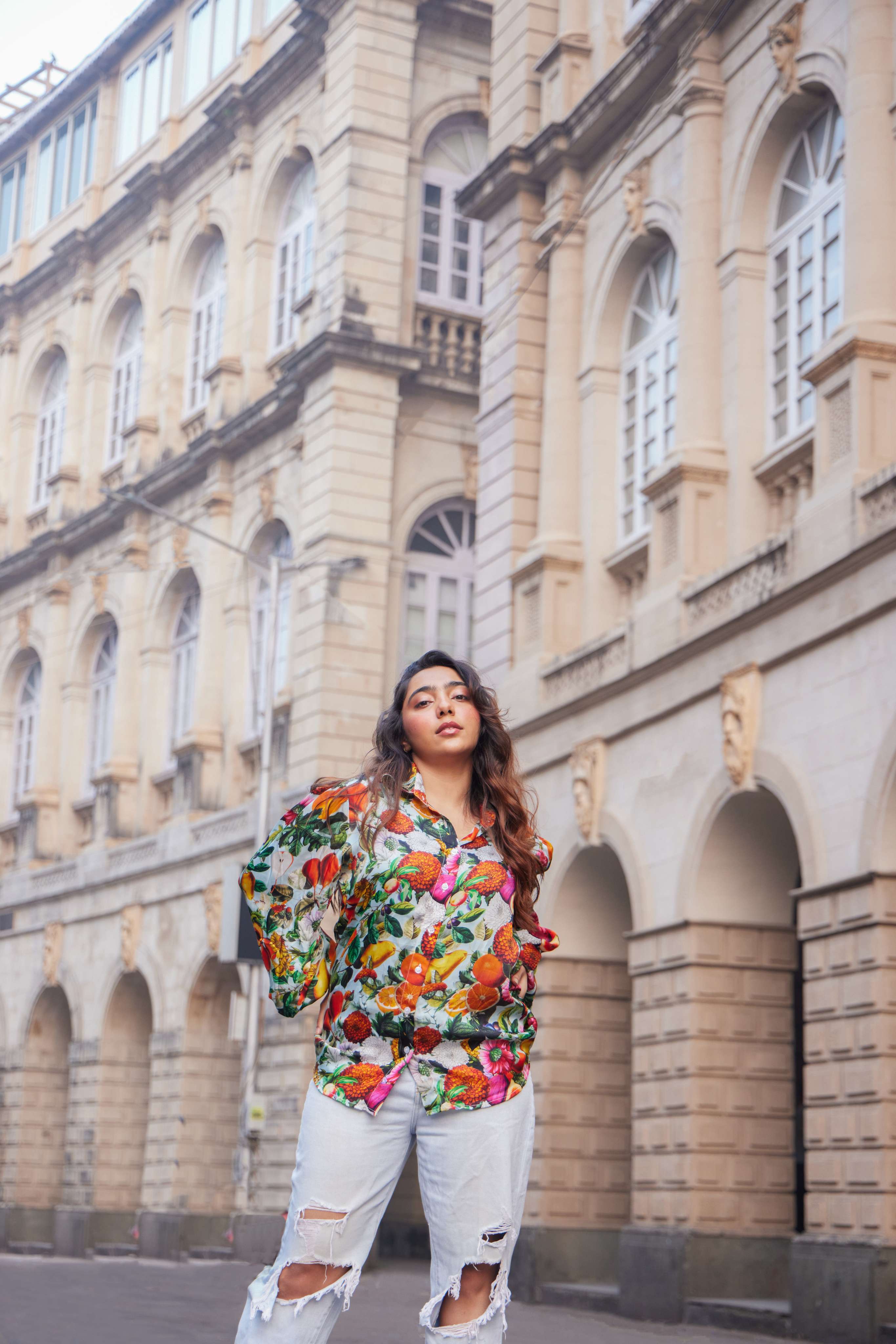 Sunset Floral Shirt