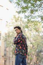 Sacred Heart Motif Shirt - Men