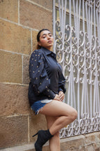 Luminous Sequin Shirt