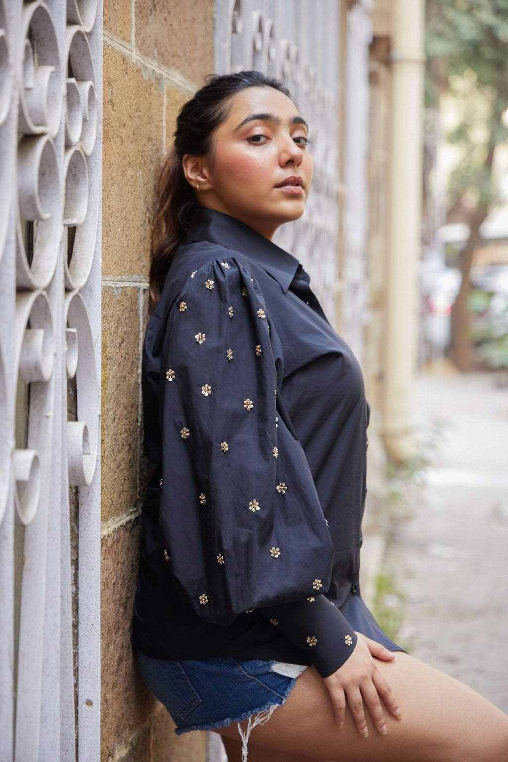 Luminous Sequin Shirt