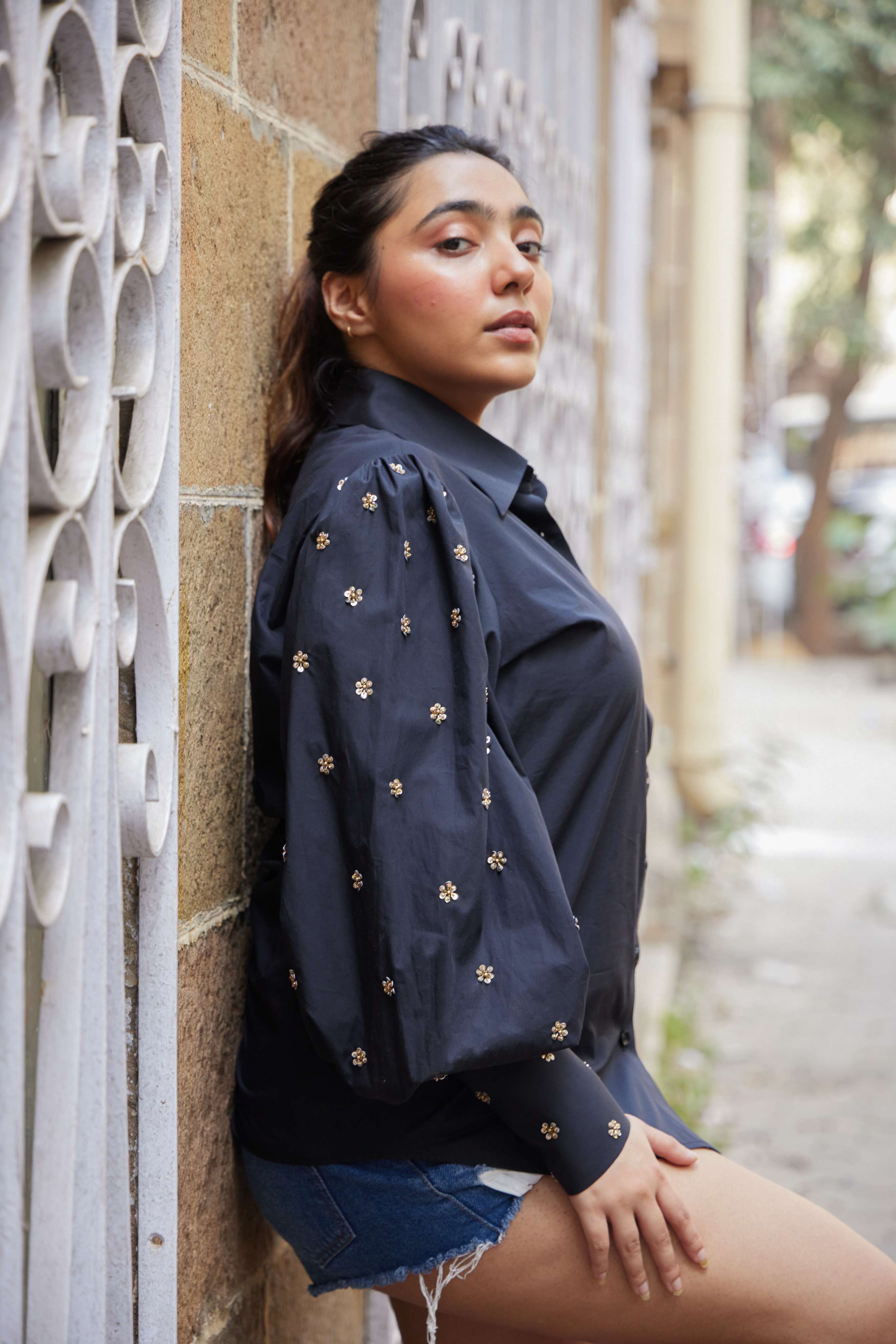 Luminous Sequin Shirt