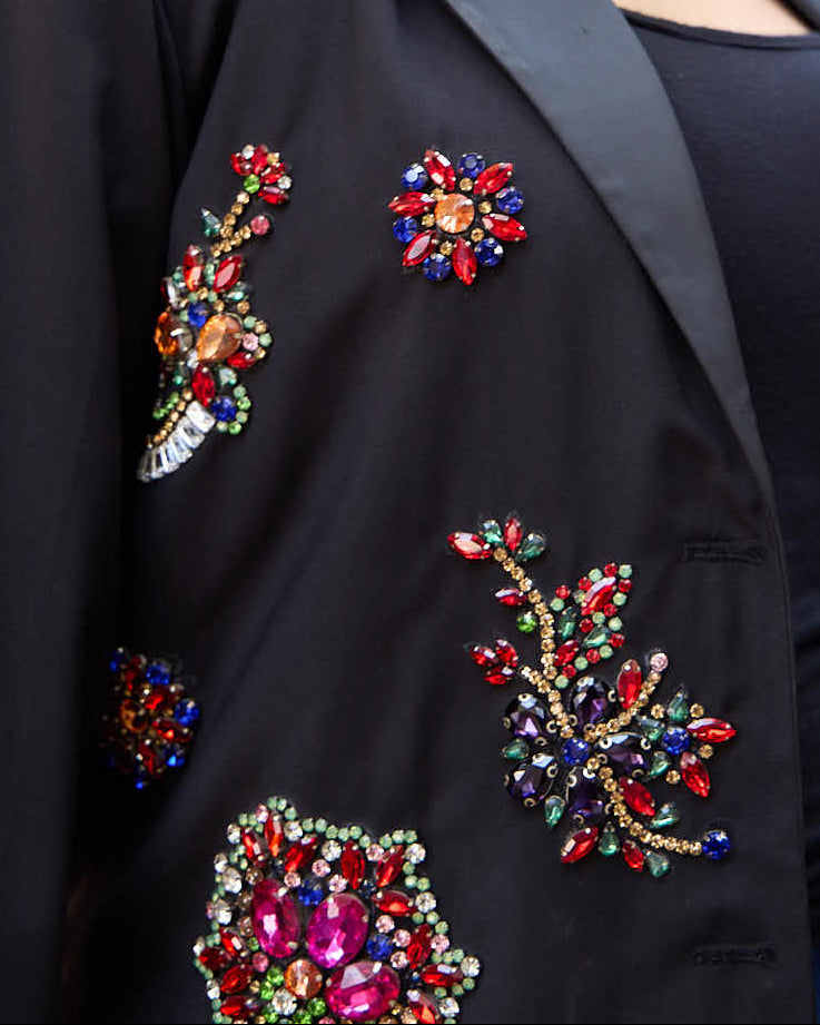 Tailored Embroidery Blazer