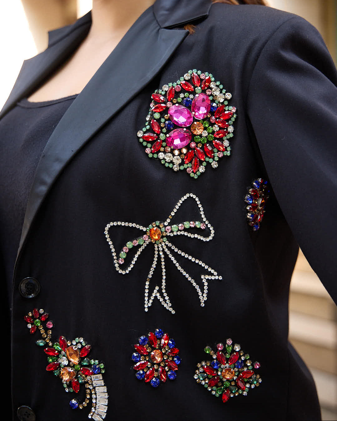 Tailored Embroidery Blazer