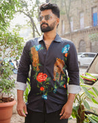 Tropic Leopard Floral Shirt