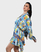 Amalfi Door Frill Dress