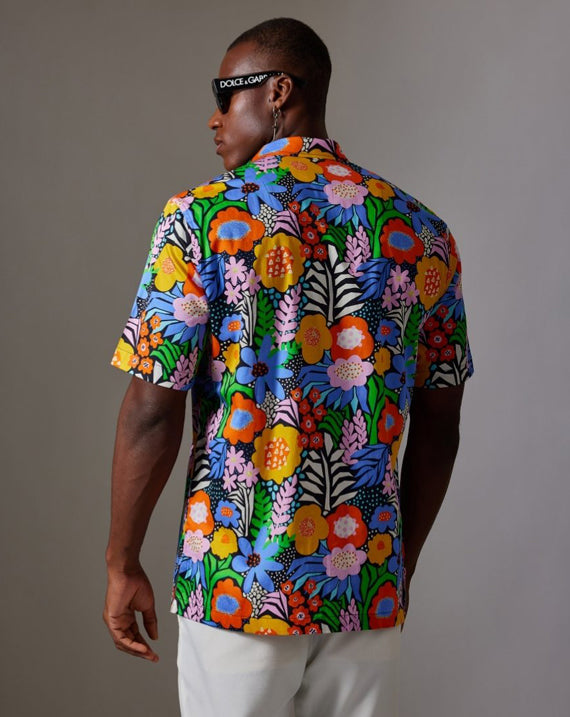 CANCLINI SHIRT MULTICOLOR HAWAIIAN SHIRT