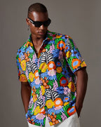 CANCLINI SHIRT MULTICOLOR HAWAIIAN SHIRT