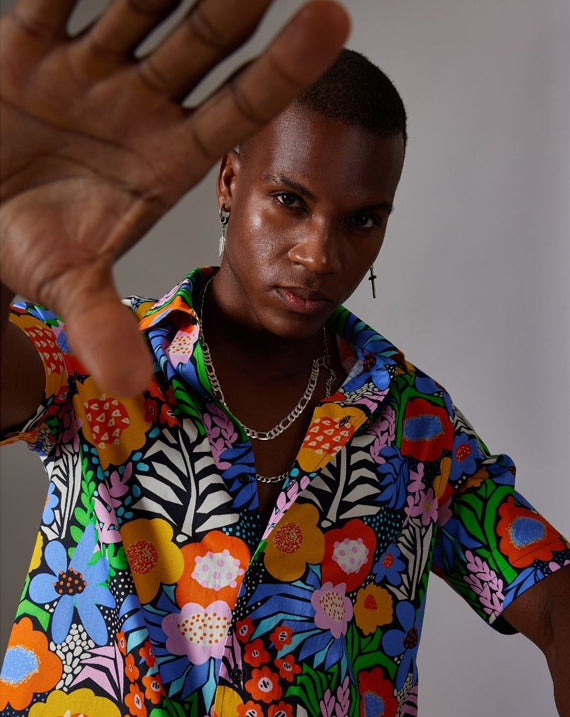 CANCLINI SHIRT MULTICOLOR HAWAIIAN SHIRT