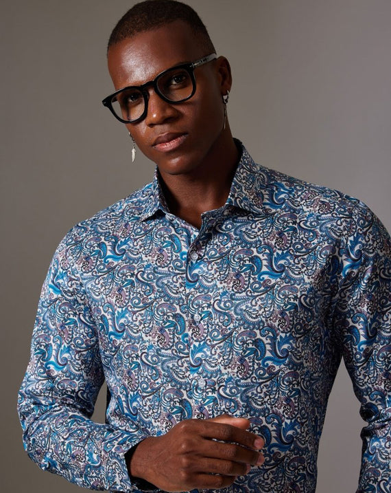 CANCLINI SHIRT FLORAL PRINT SHIRT