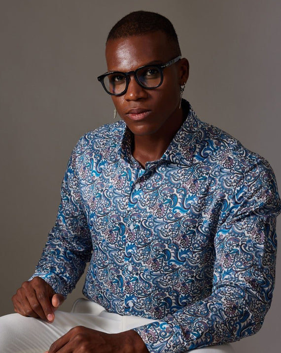 CANCLINI SHIRT FLORAL PRINT SHIRT
