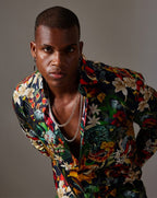 CANCLINI SHIRT BOTANICAL PRINT SHIRT