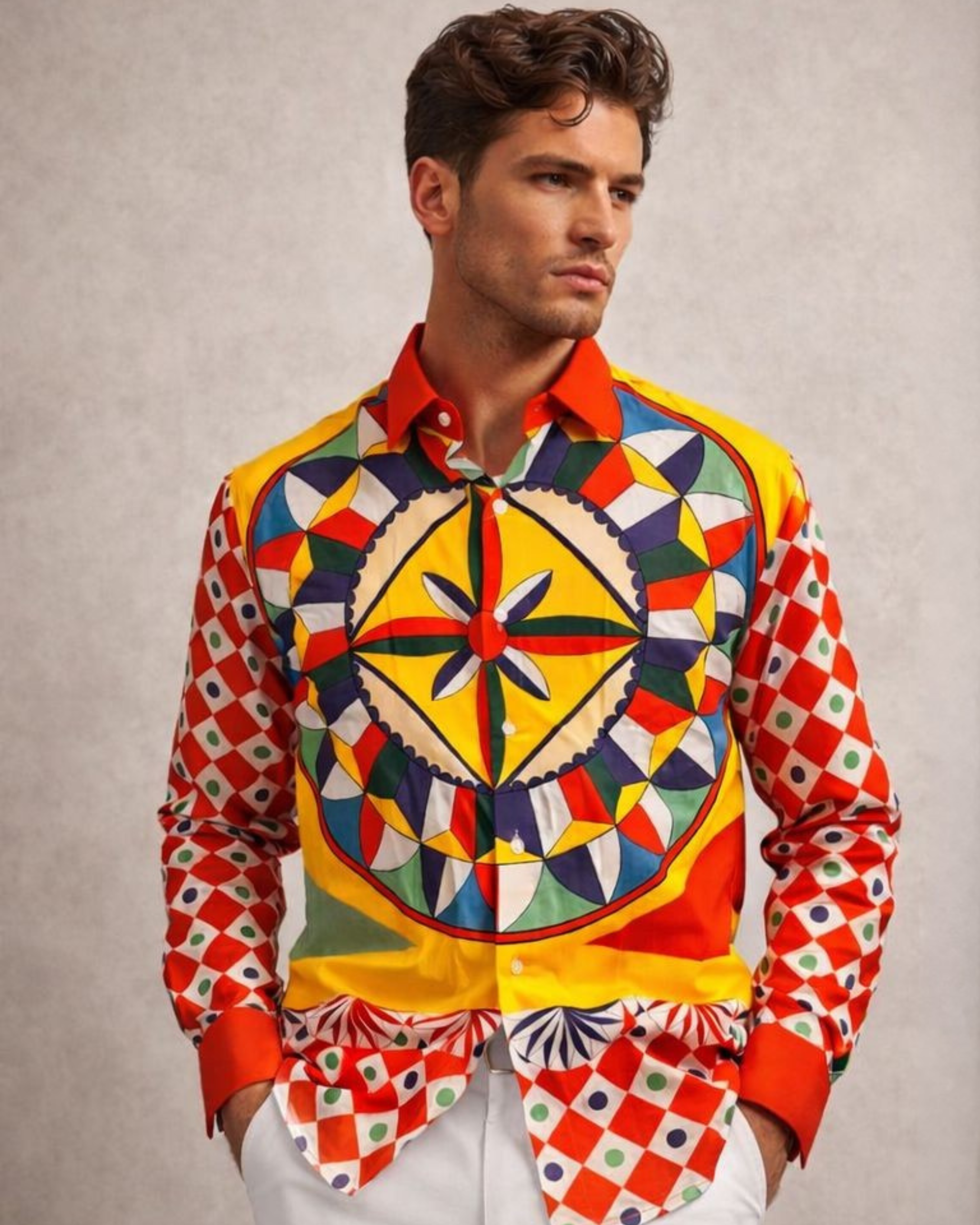 Mosaic Medallion Shirt