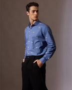 ITALIAN COTTON SHIRT MULTI