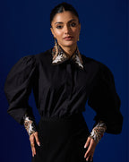 EMBROIDERED BEAD SHIRT