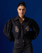 EMBROIDERED BEAD SHIRT