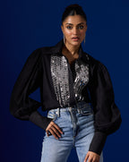 EMBROIDERED BEAD SHIRT