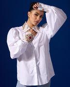 EMBROIDERED BEAD SHIRT