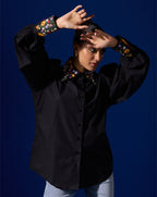 EMBROIDERED BEAD SHIRT