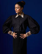 EMBROIDERED BEAD SHIRT