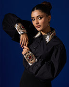 EMBROIDERED BEAD SHIRT