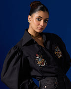 EMBROIDERED BEAD SHIRT