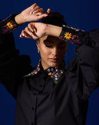 EMBROIDERED BEAD SHIRT