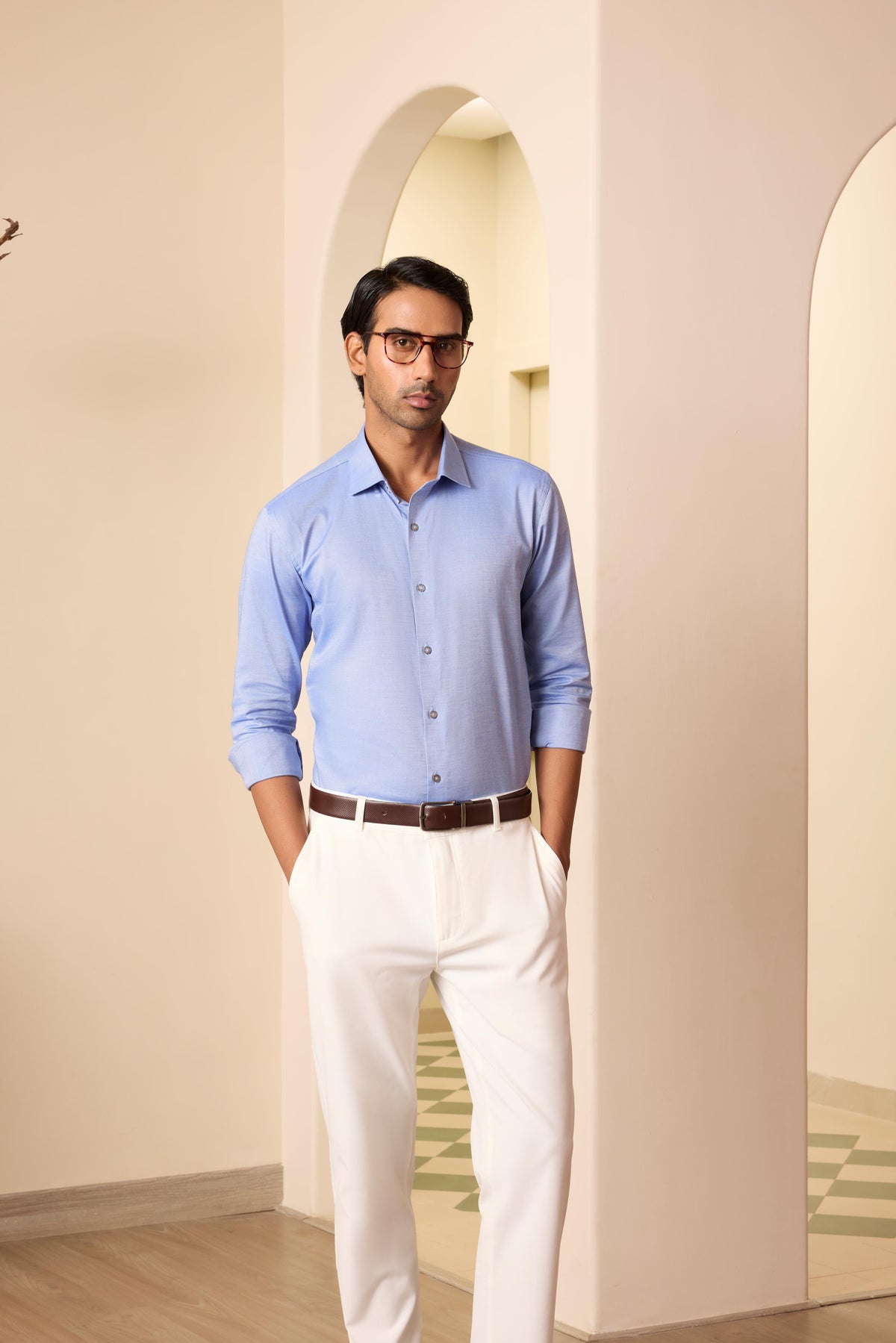 The Classic Blue Shirt