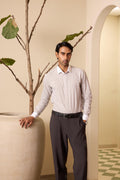 The Taupe Stripe Shirt