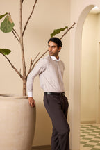 The Taupe Stripe Shirt