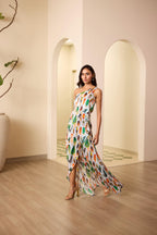 Plume Asymmetric Dress