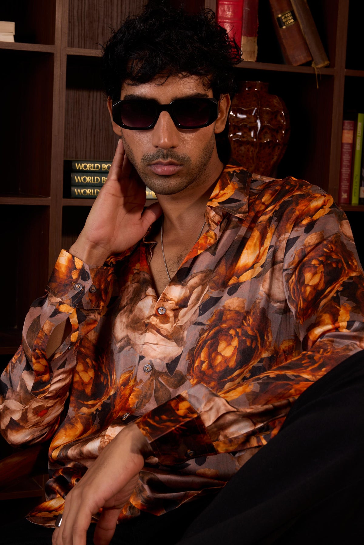Autumn Floral Shirt