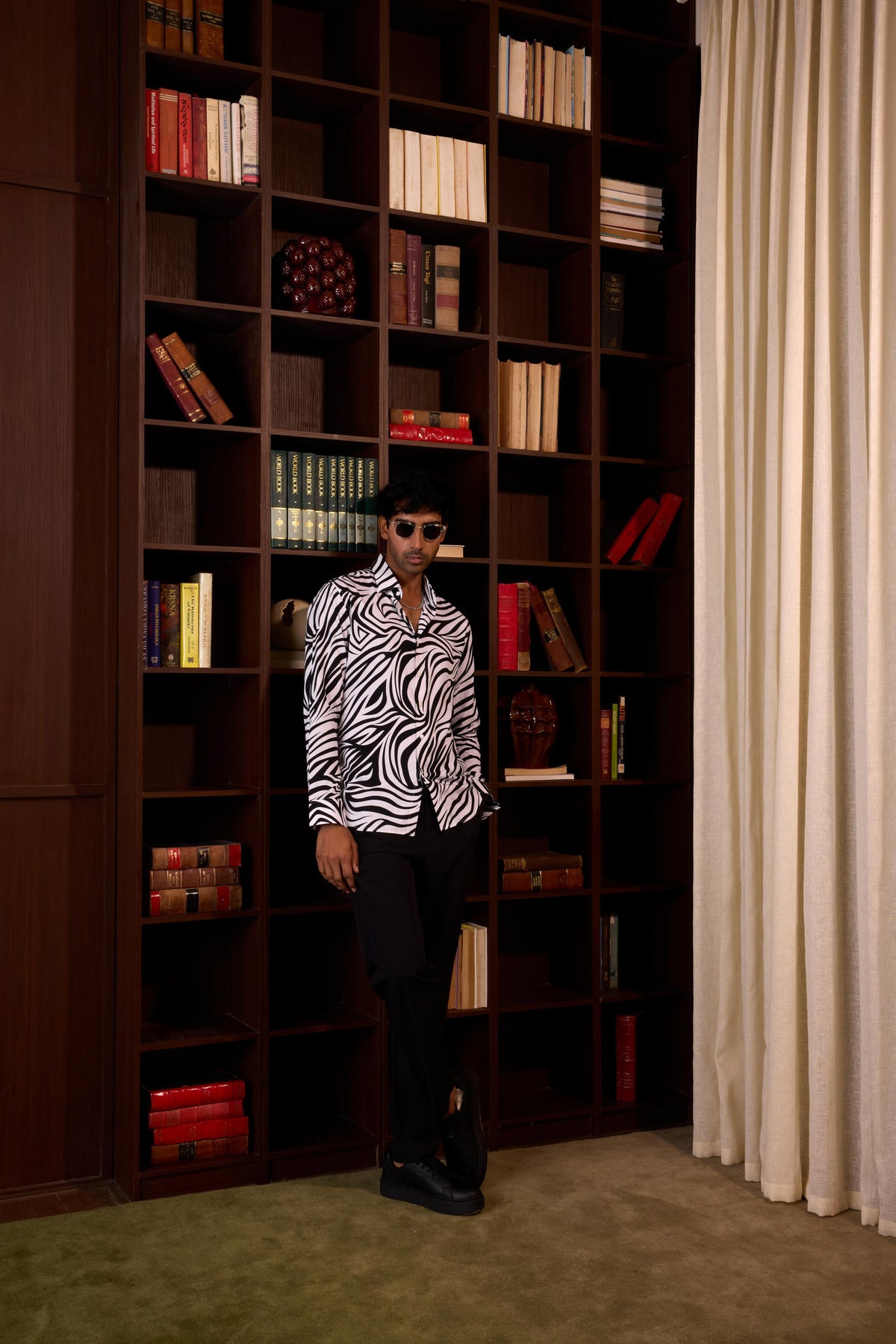 Monochrome Zebra Shirt