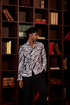 Monochrome Zebra Shirt