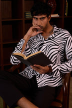 Monochrome Zebra Shirt