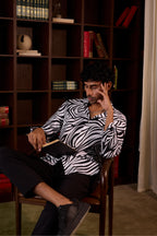 Monochrome Zebra Shirt