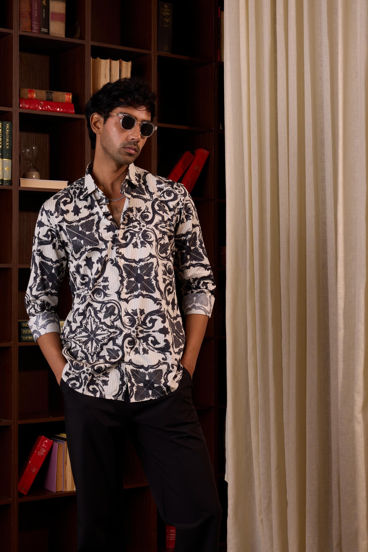 Monochrome Tile Shirt