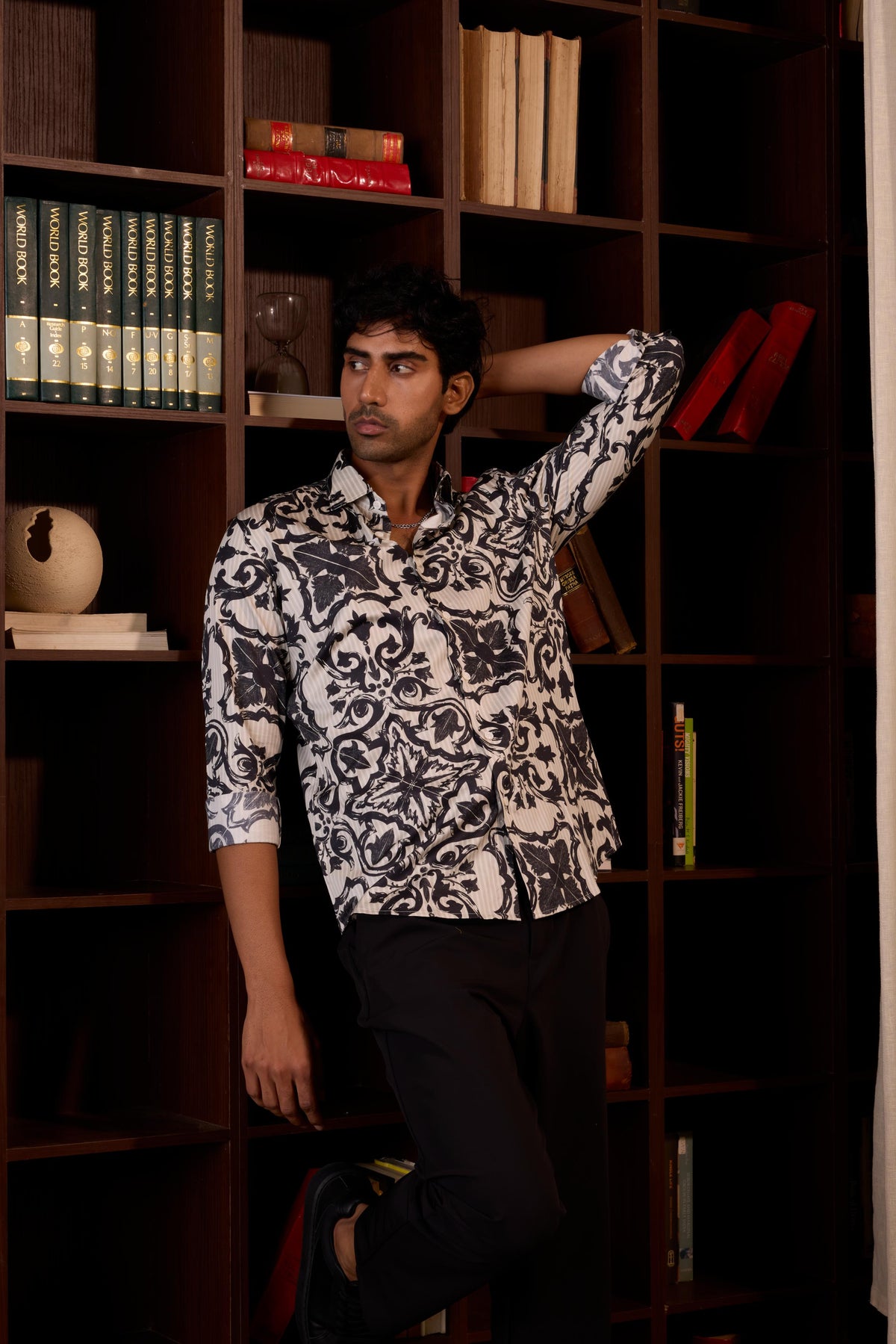 Monochrome Tile Shirt