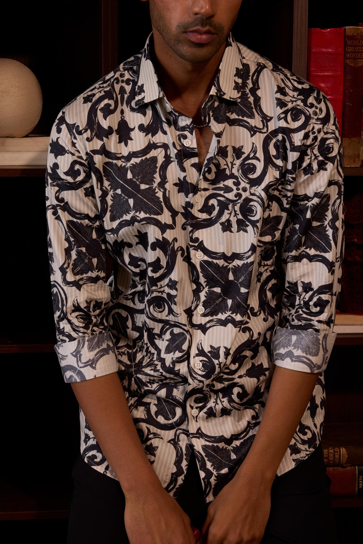 Monochrome Tile Shirt