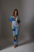 CANCLINI AMALFI PRINT TOP