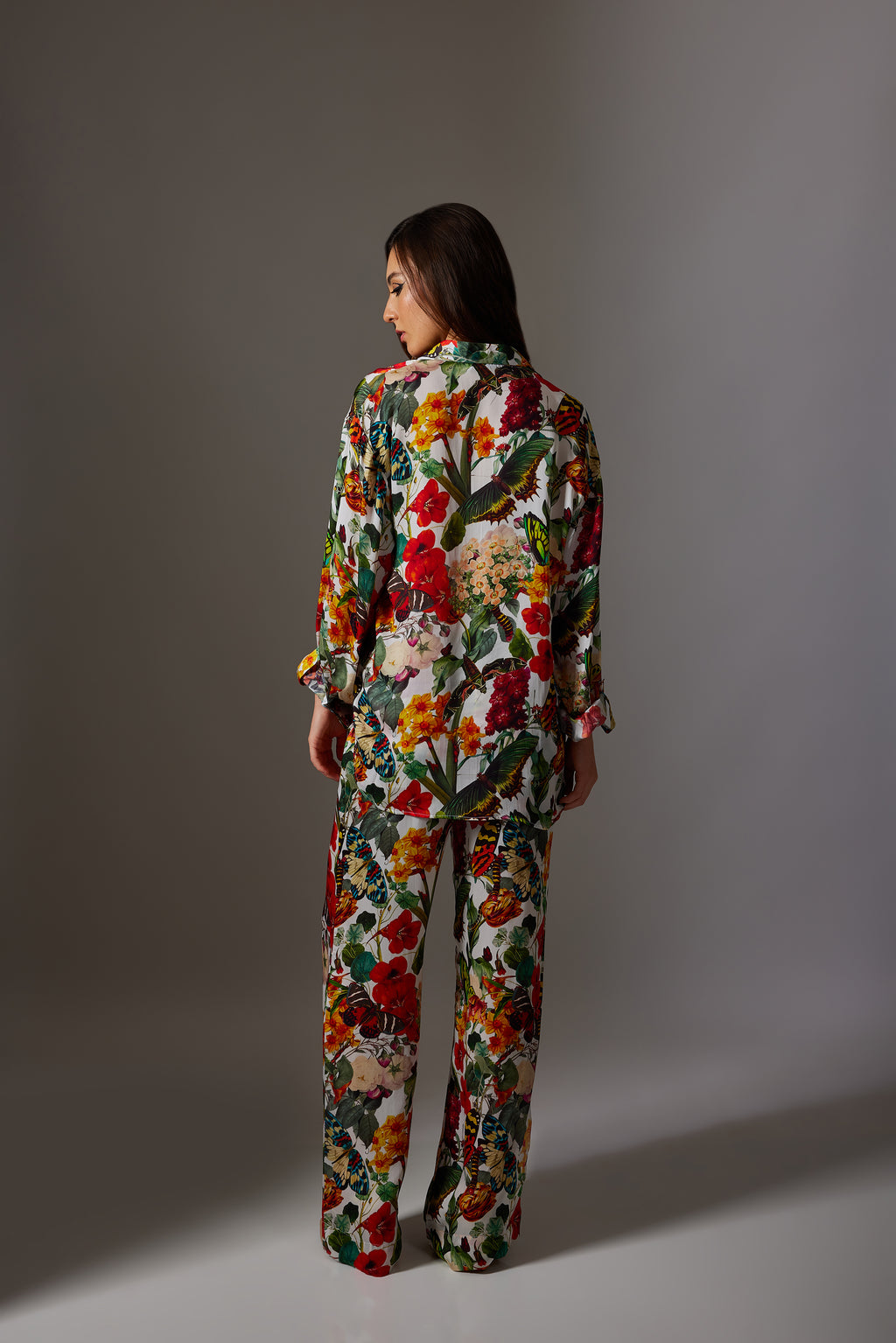 CANCLINI FLORAL PRINT MULTI COLOUR SHIRT