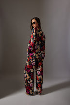 CANCLINI ROSE PRINT SHIRT