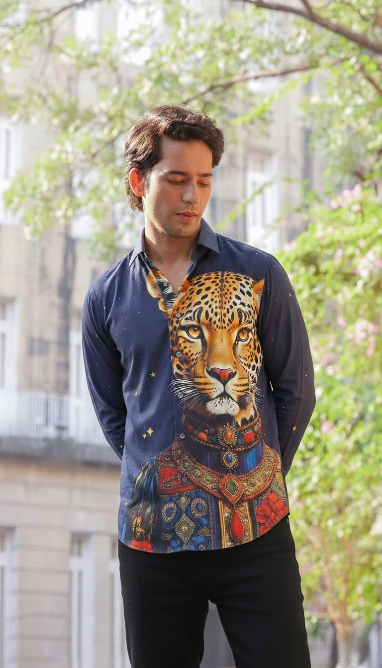 Regal Leopard Shirt