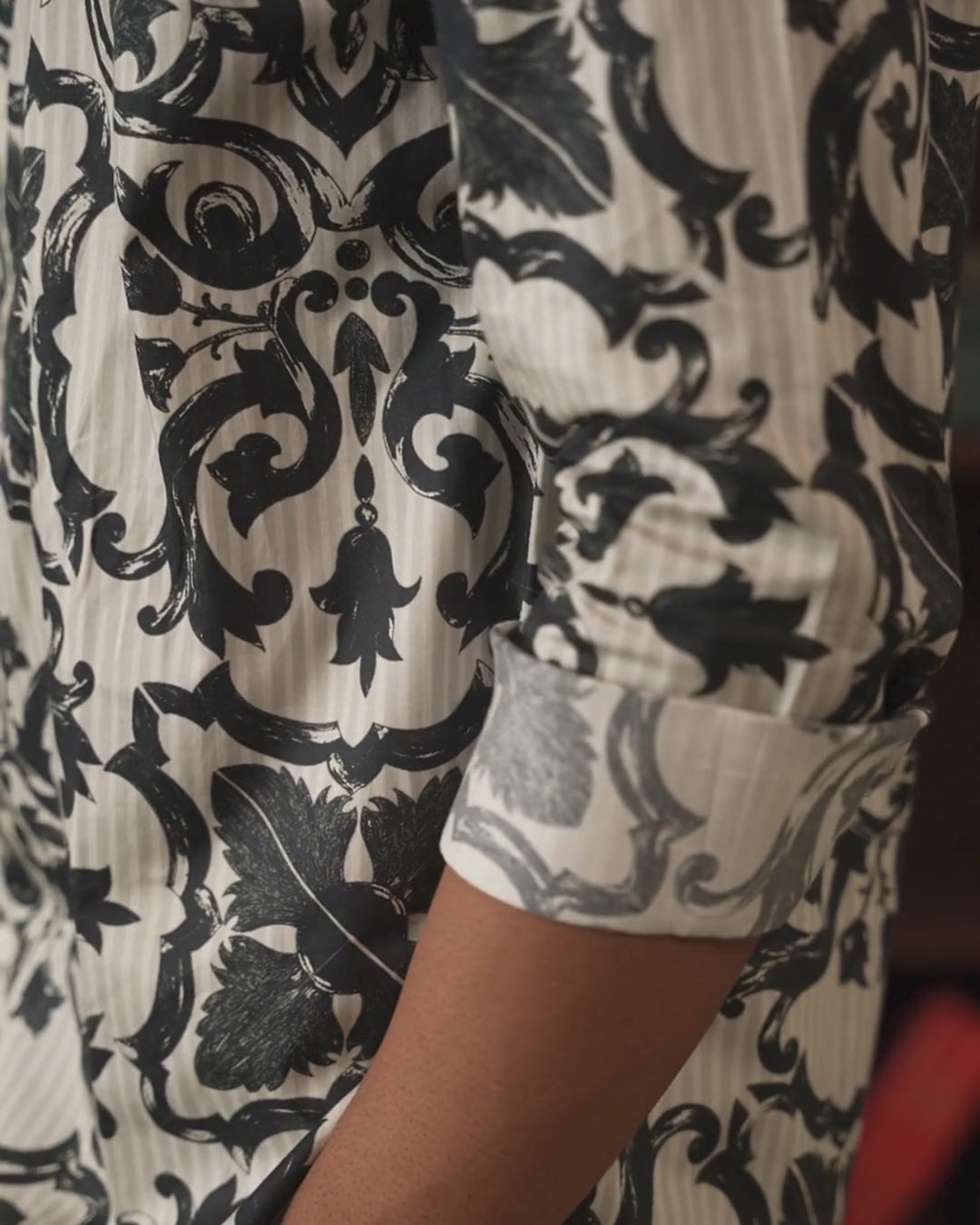 Monochrome Tile Shirt