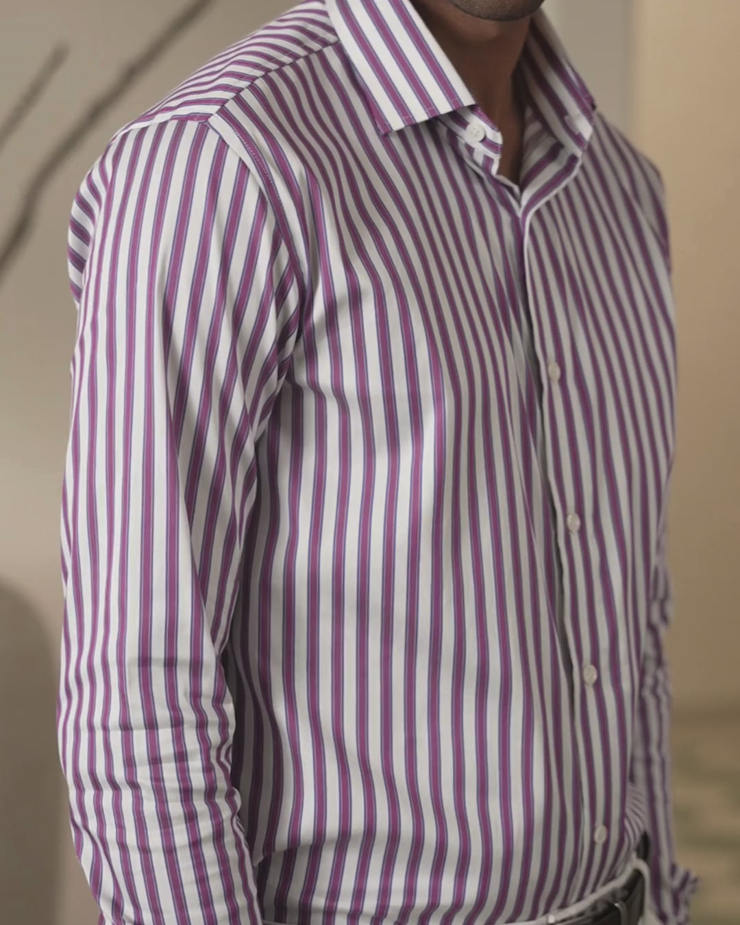 The Fine Stripe Shirt