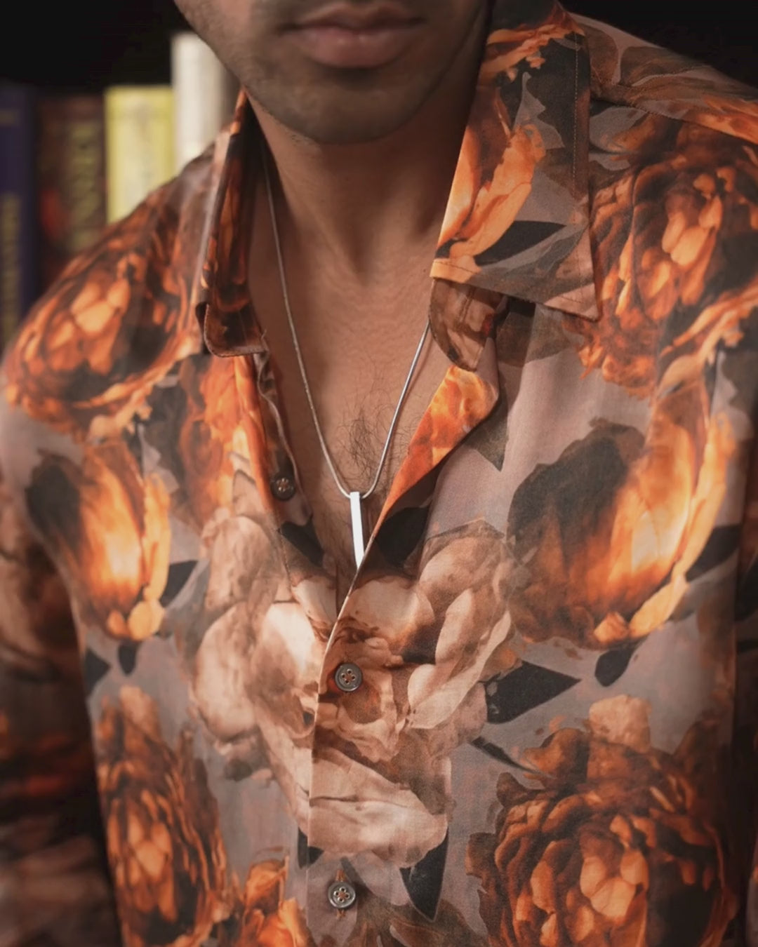 Autumn Floral Shirt